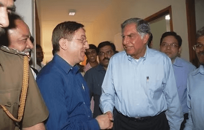 Dr. Arun Bhardwaj with Ratan Tata